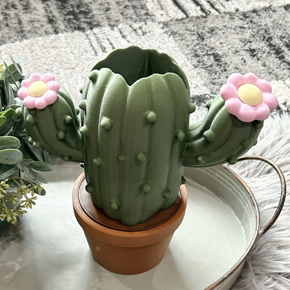 Bath & Body Works Foaming Soap Holder Succulent Cactus 3d Printed‎